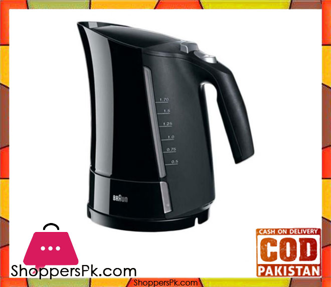 Braun Kettle - 3000W - WK-500 - Black