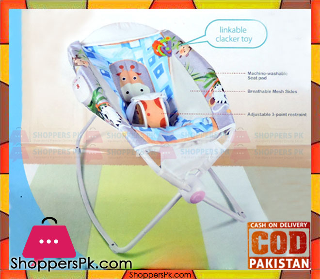 ibaby deluxe Newborn Rock n Play sleeper Sleeper (BLUE)