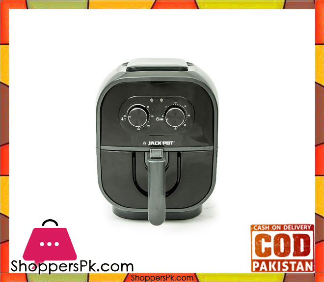 Jack Pot JP-709 - Air Fryer - Black (Brand Warranty)