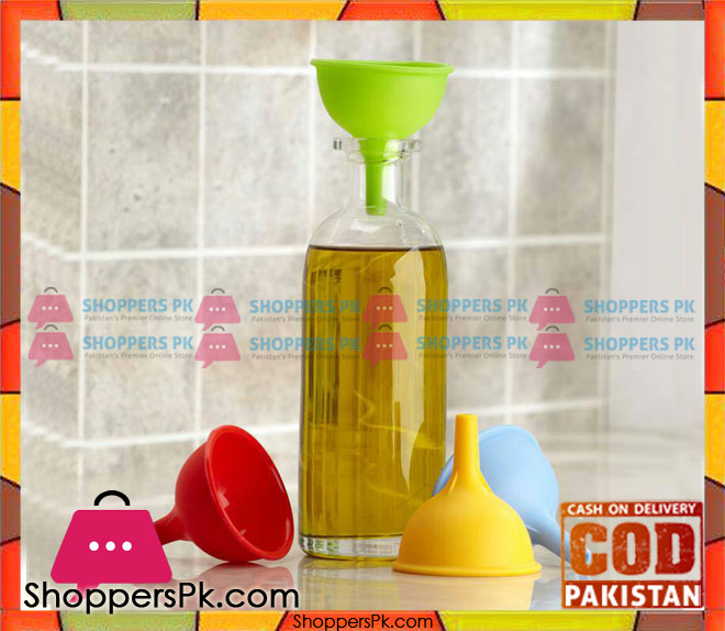1 Pcs Mini Silicone Funnel