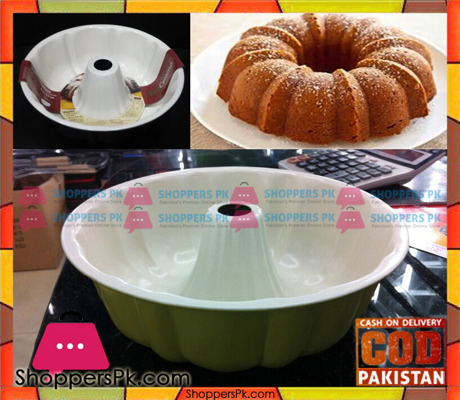 Ceramic Coated Bundt Pan 10 Inch