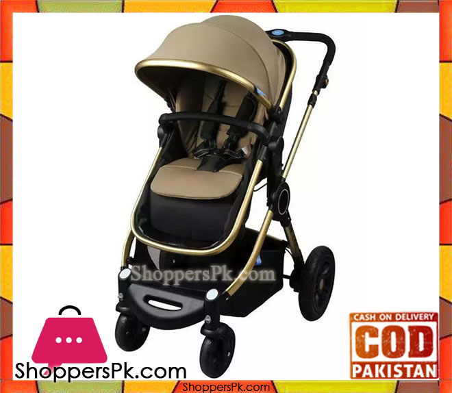 High Quality Baby Stroller Coffee Black