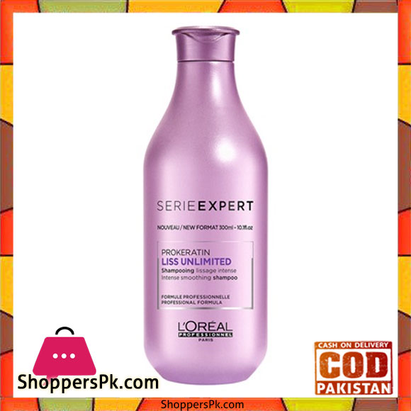 LOreal Professionnel Serie Expert- Liss Unlimited Anti-Frizz Shampoo
