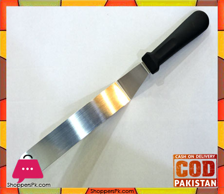 Stainless Steel Angled Icing Spatula 14 Inch (LARGE)