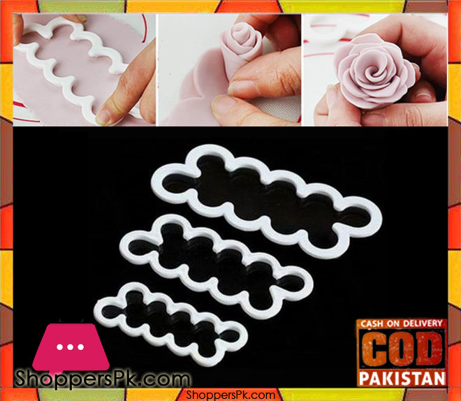 The Easiest Rose Ever Cutter Pack of 3
