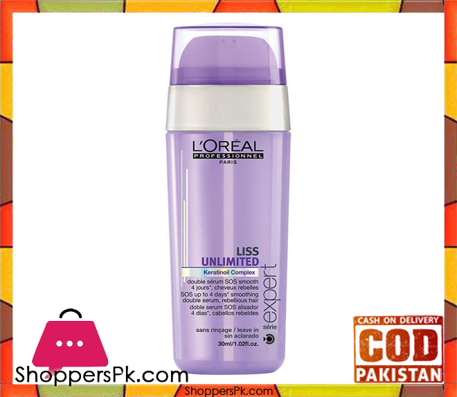 LOreal Professionnel Serie Expert Liss Unlimited Anti-Frizz Double Serum