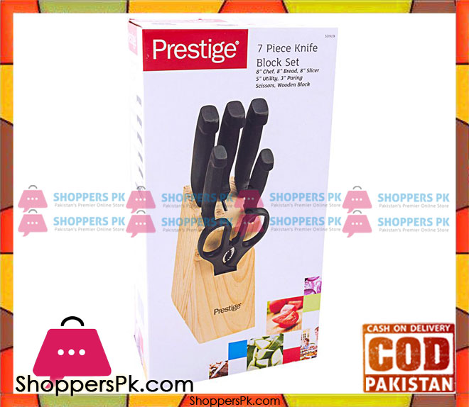 Prestige 7 Piece Knife Block Set 50919