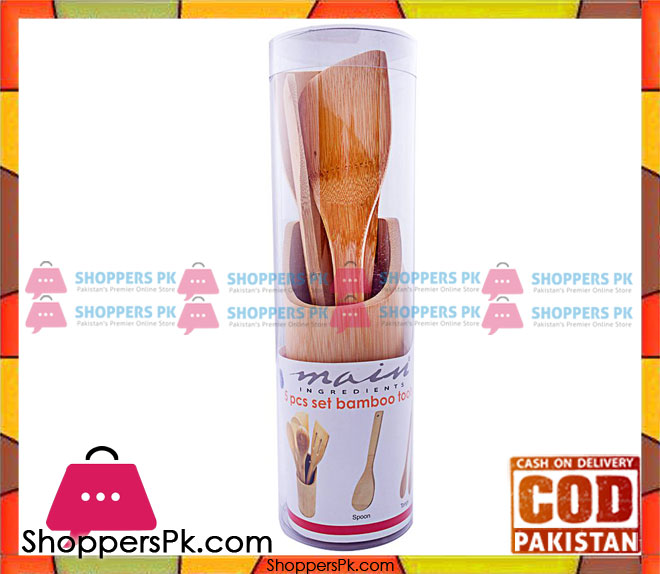 Prestige Bamboo Kitchen Tool Set of 5 Piece 42601