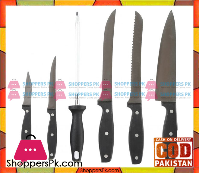 Prestige Complement 7 Piece Knife Block Set 56022