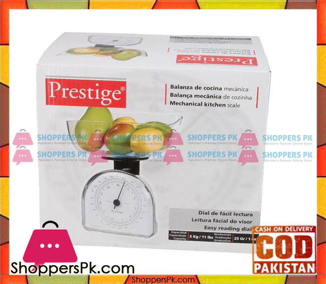 Prestige Kitchen Scale Chrome 5 Kg 50096