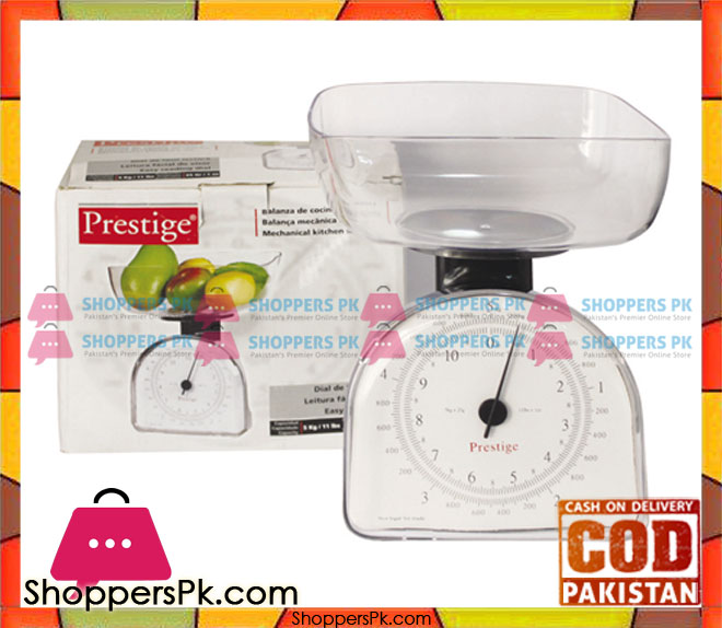 Prestige Kitchen Scale Chrome 5 Kg 50096