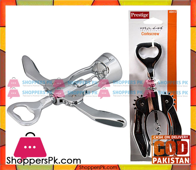 Prestige Stainless Steel Corkscrew 42413