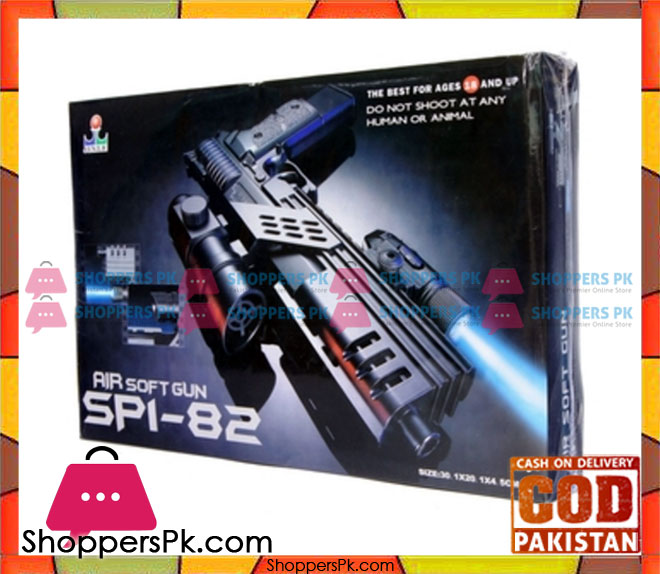 Rifle Air Soft Gun with Laser SPI-82