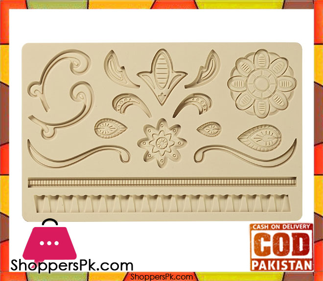 Silicone Fondant Gumpaste Mold Lace