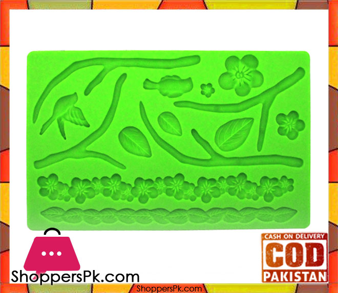 Silicone Fondant Gumpaste Mold Nature