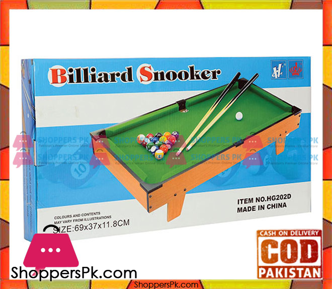 Wooden Snooker Table – 27 Inch