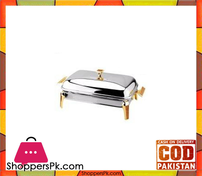 Regent Glitter Gold 3L Rect Dish #172716G