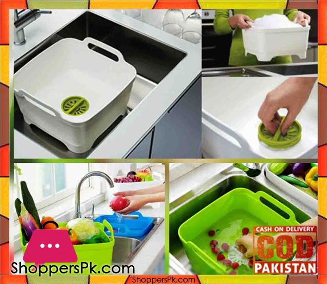 Easy Wash and Drain Basket
