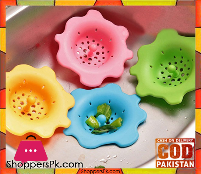 Flower Shape Silicone Kitchen Sink Strainer