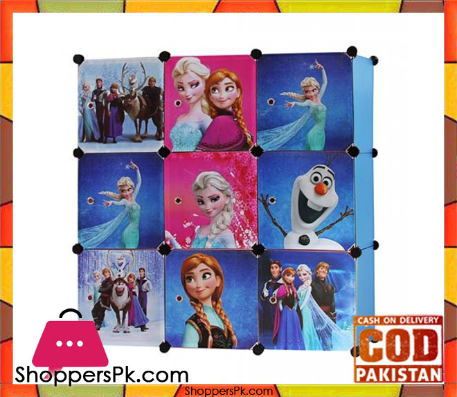 Frozen Super 9 Cube DIY Cabinet