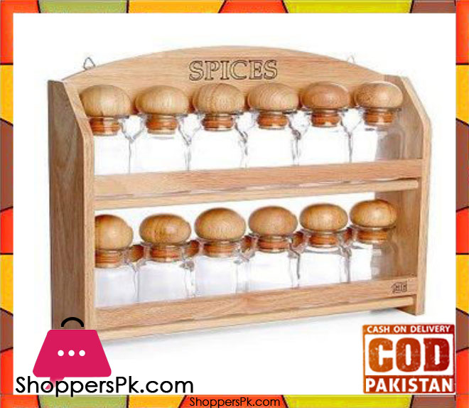 Billi 12 Pcs Spices Rack - GW212-12 Thailand Made