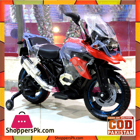 Kids Ride on Motocycle 12V Avigo GS1200 Hand Accelerator Function with Lighting Wheels