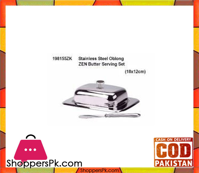 REGENT 198155ZK Butter Dish W Knf Zen