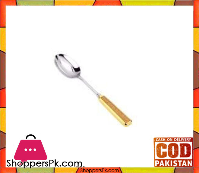 Regent Glitter Gold Salad Spoon #C1167CG