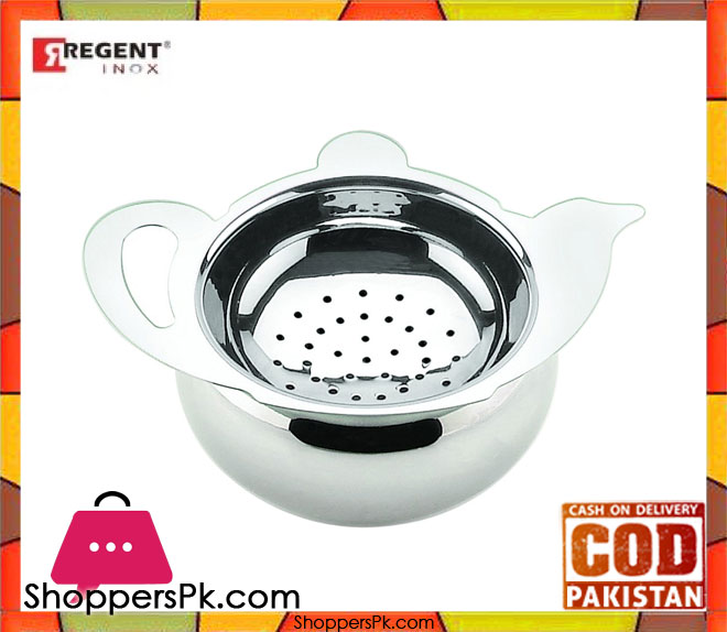 Regent Teapot Shaped Tea Strainer 15941
