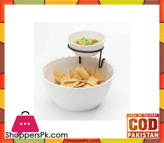 Symphony Pearl Chip & Dip Srv-Set #SY7158
