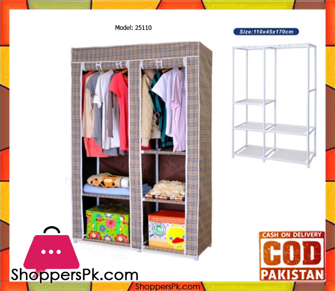 Sweet Home Portable Storage Wardrobe 25110