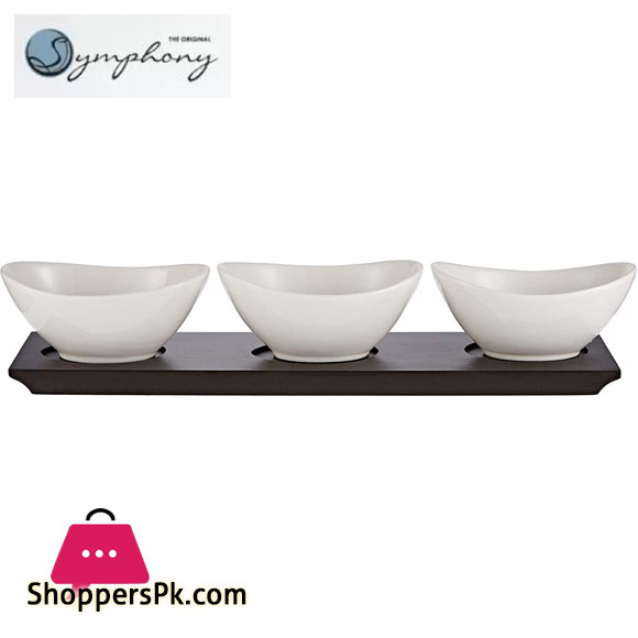 Symphony Midi Snack & Dip Bowls - 12 cm ( Set of 4 ) #SY4384