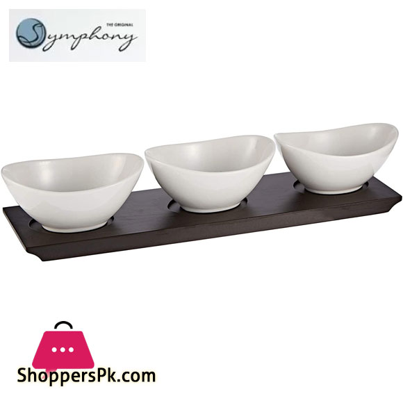 Symphony Midi Snack & Dip Bowls - 12 cm ( Set of 4 ) #SY4384