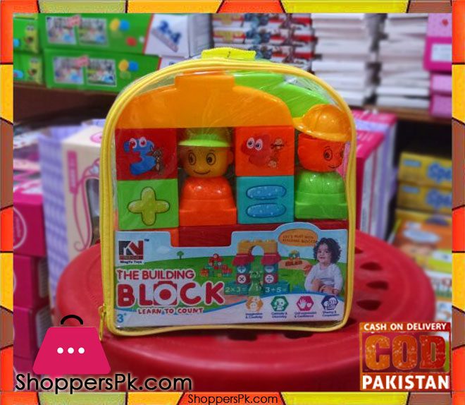 The Building Block Learn To Count 24 Pcs
