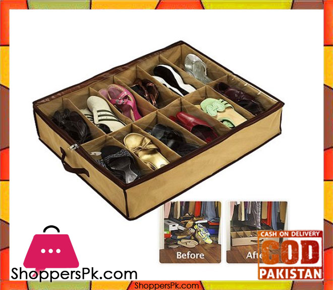 Under Bed Shoes Organiser