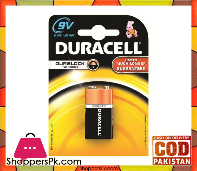 Duracell 9V Size