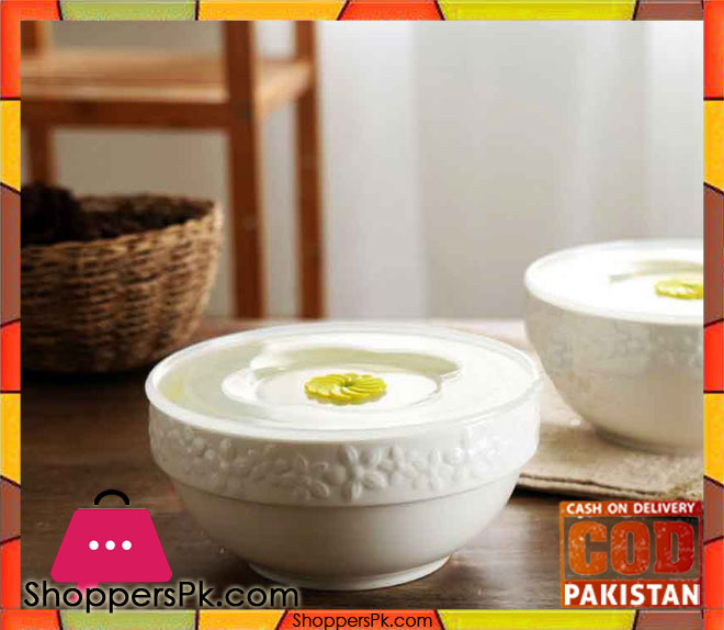 6 inch Porcelain Bowls with Silicon Cover