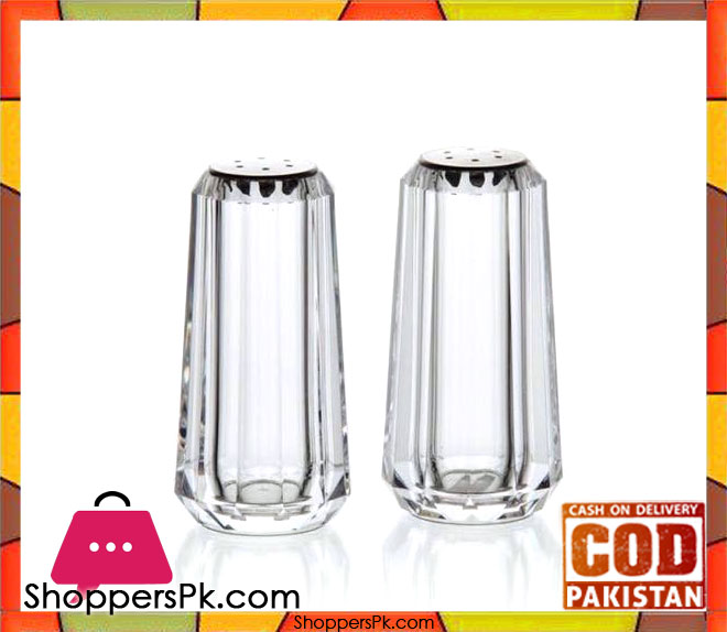 Acrylic 2 Pieces Salt And Pepper Set Large