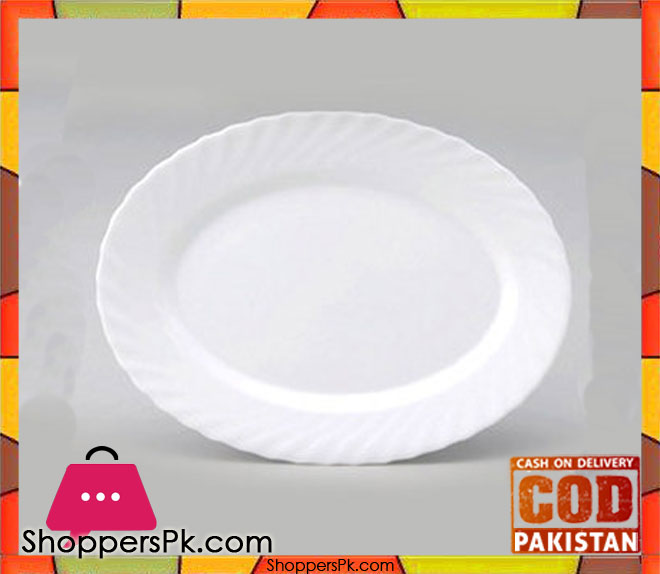 Arcopal Delian Oval Plate