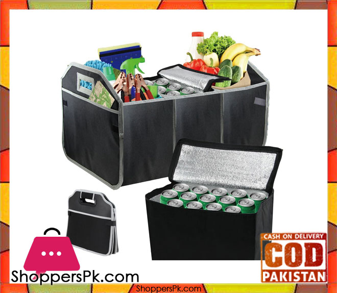 Car Boot Tidy Trunk Organiser & Cooler