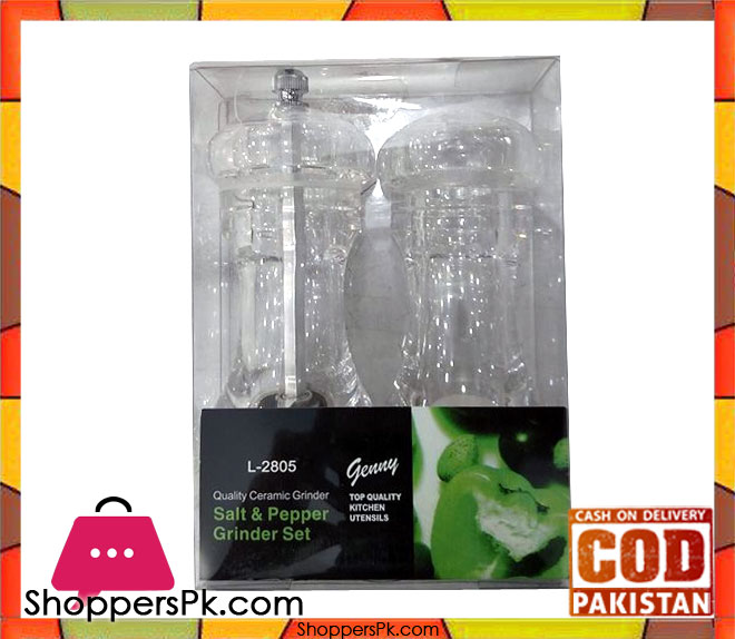 Genny Salt and Pepper Grinder Set L-2805