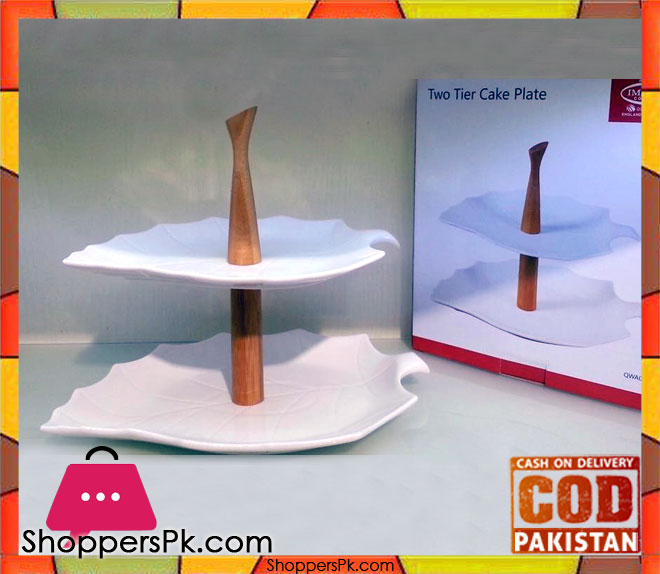 Imperial Two Tier Cake Plate QWA06550