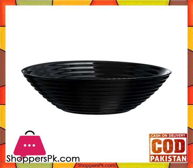 Luminarc Harena Black Multi Purpose Bowl 6 Pieces