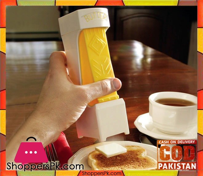 One Click Stick Butter Cutter with Stainless Steel Blade