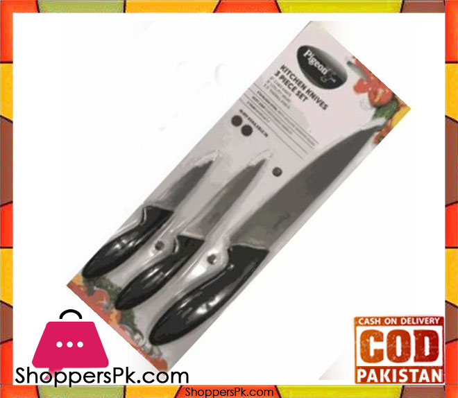 Piegeon Kitchen Knife 3Pcs Set