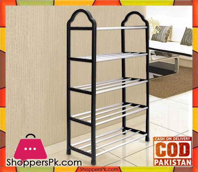 Plastic Shoe Rack 5 Layer