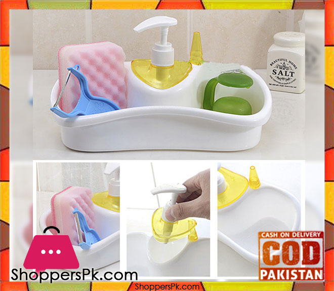 Plastic Sponge Rack Box Storage Rack