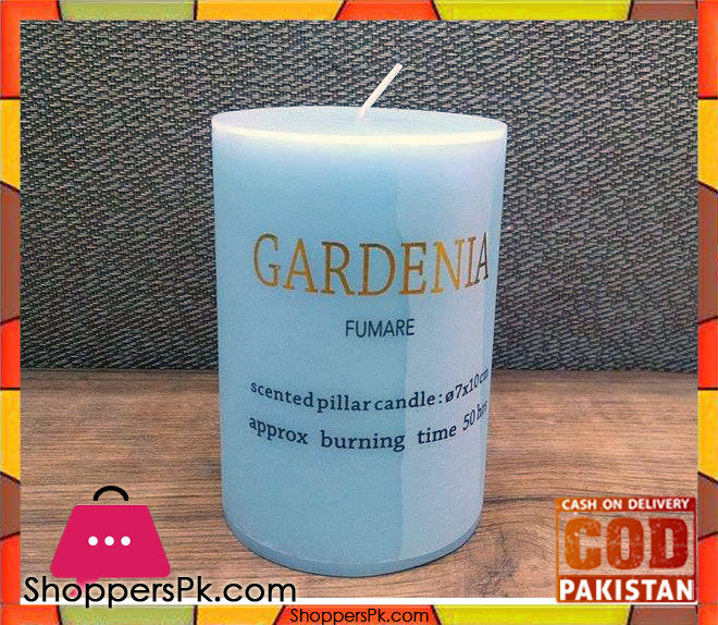 Scented Pillar Candle (Medium)