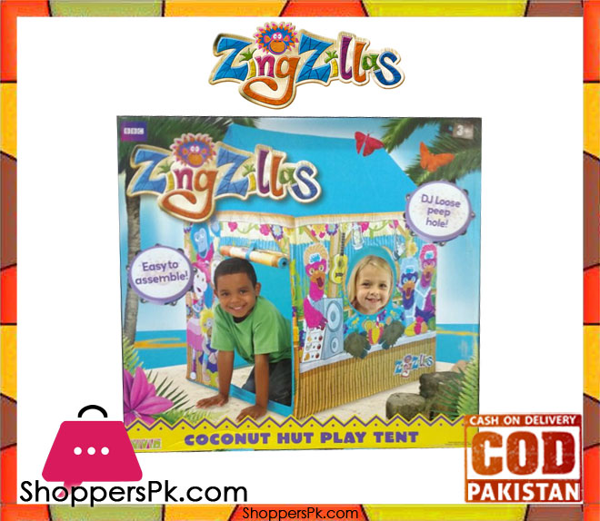 ZingZillas Coconut Hut Play Tent