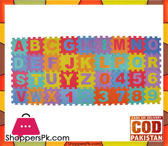 Eva Puzzle Mats Abc to 123 Small
